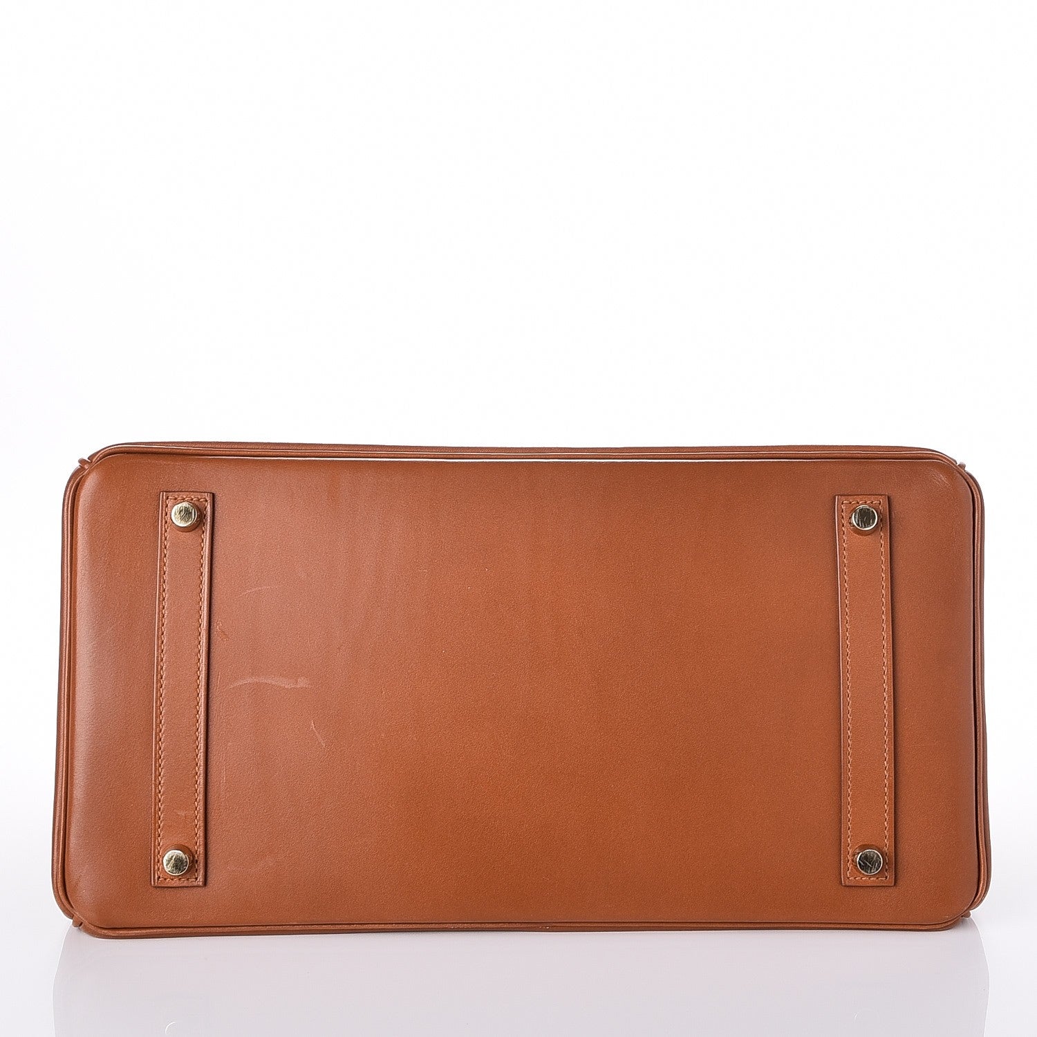 Hermes Tadelakt Ghillies Birkin 35 Fauve 6 of 29