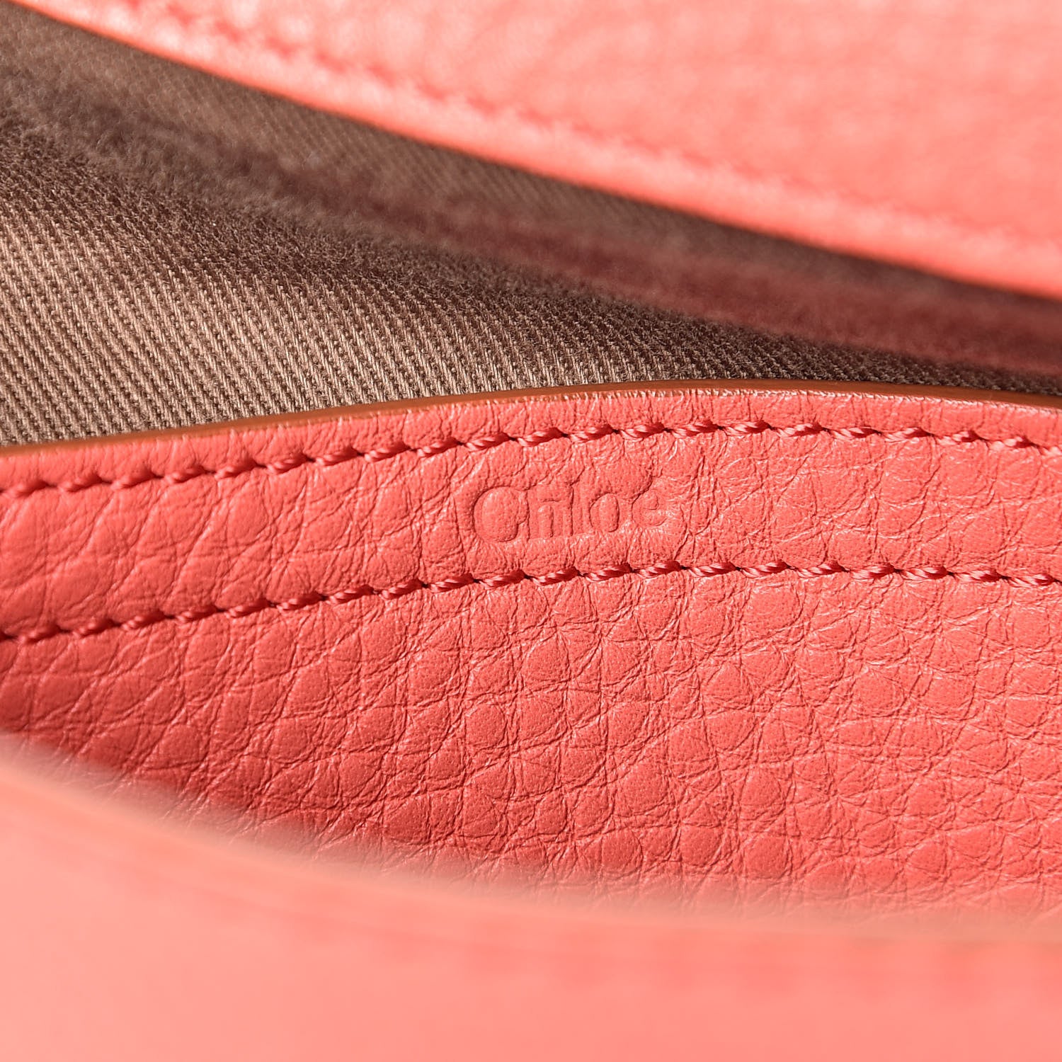 Chloe Calfskin Medium Marcie Round Crossbody Bag Paradise Pink 6 of 10