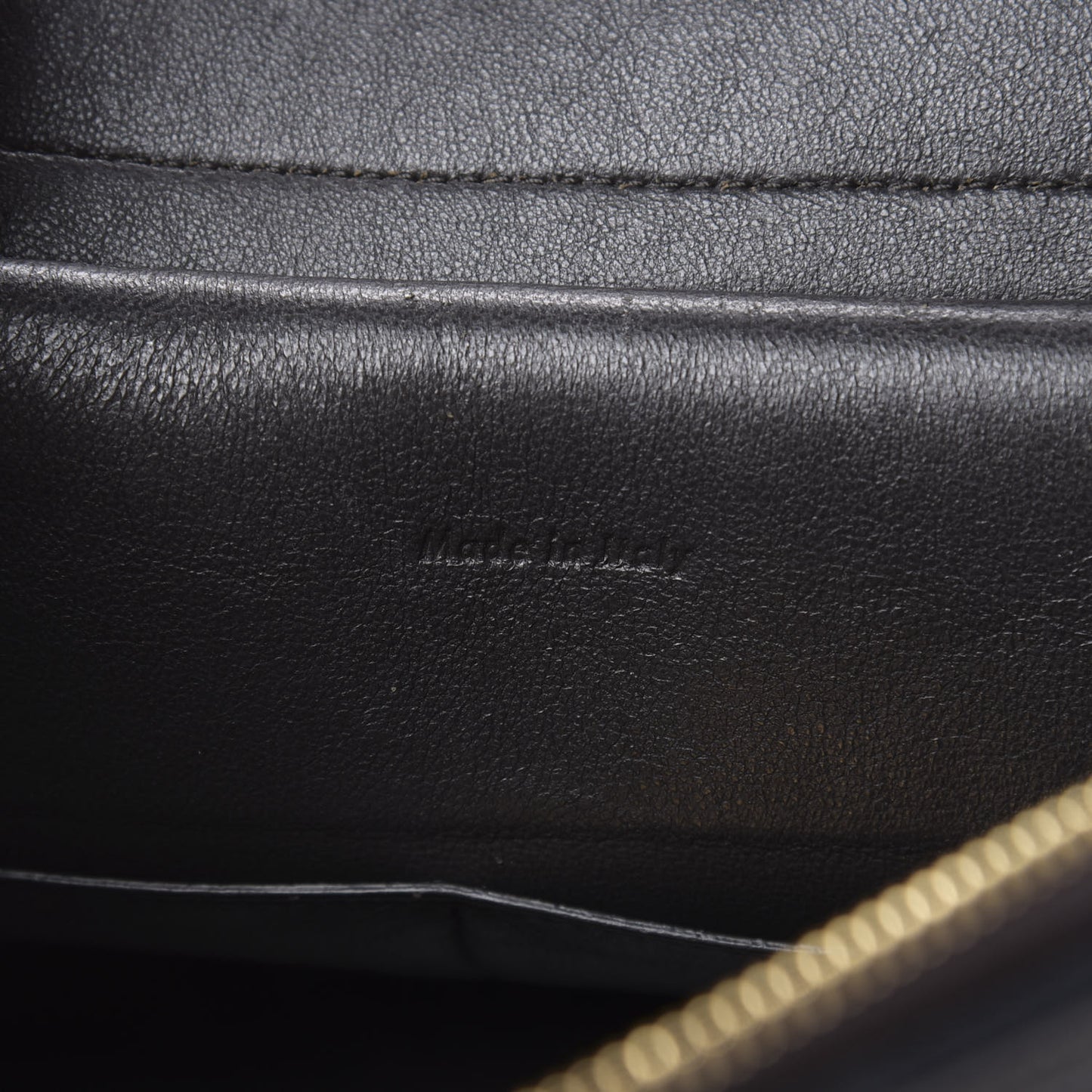 Grained Calfskin Mini Belt Bag Dark Taupe