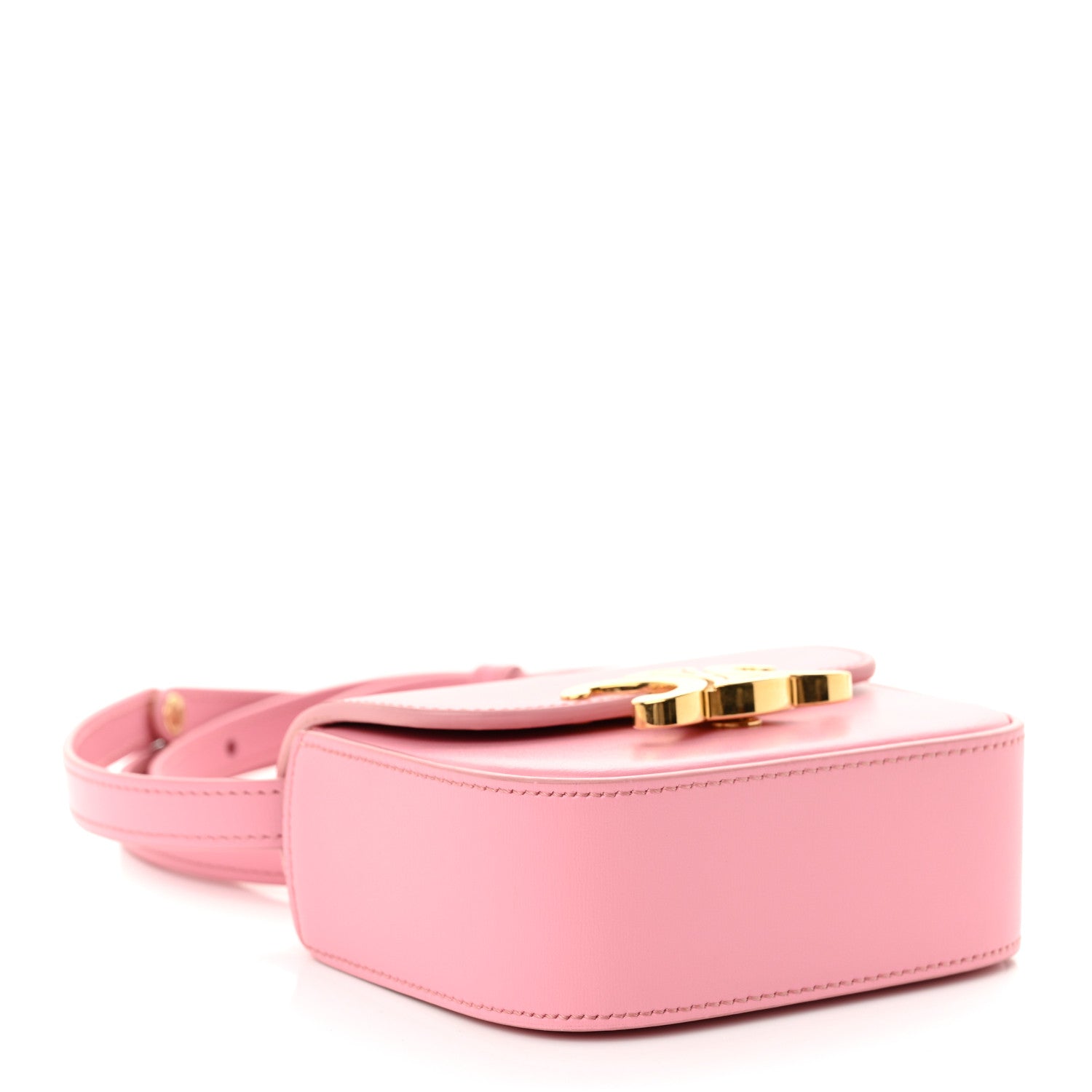 Celine Shiny Calfskin Mini Claude Rose 4 of 11