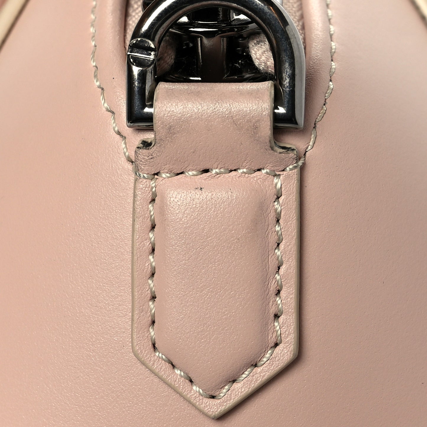 Metallic Calfskin Mini Antigona Light Pink