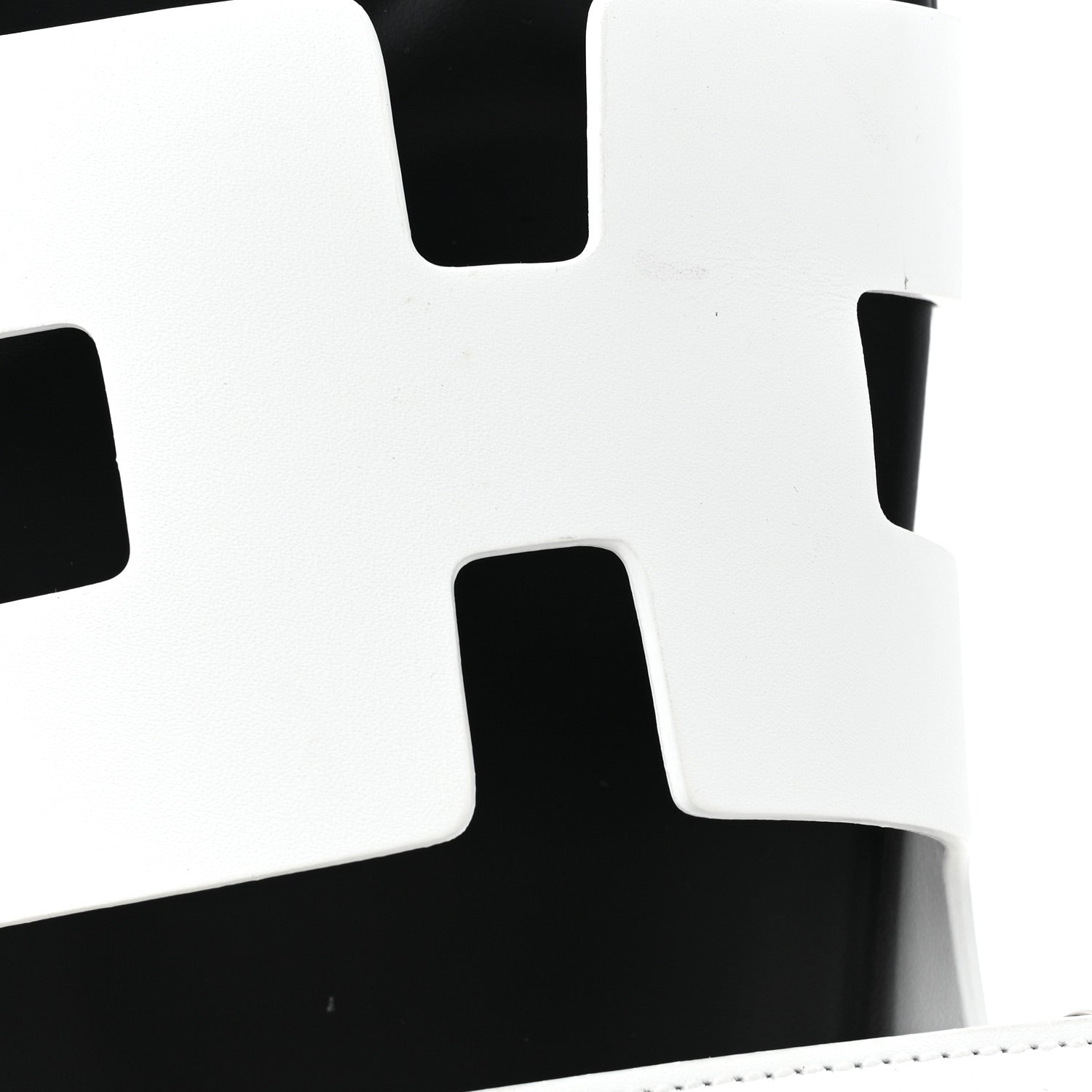 Hermes Calfskin Womens Chypre Sandals 38 White 12 of 12