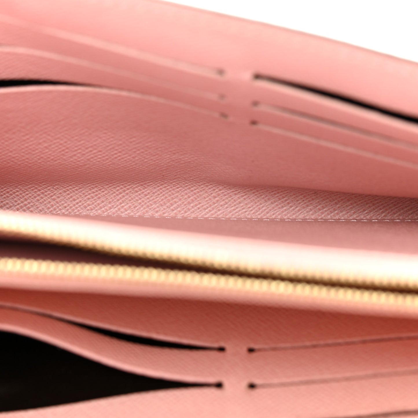 Damier Ebene Sarah Wallet NM Rose Ballerine