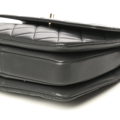 Chanel Lambskin Quilted Small Trendy CC Dual Handle Flap Bag Dark Grey 10 of 18