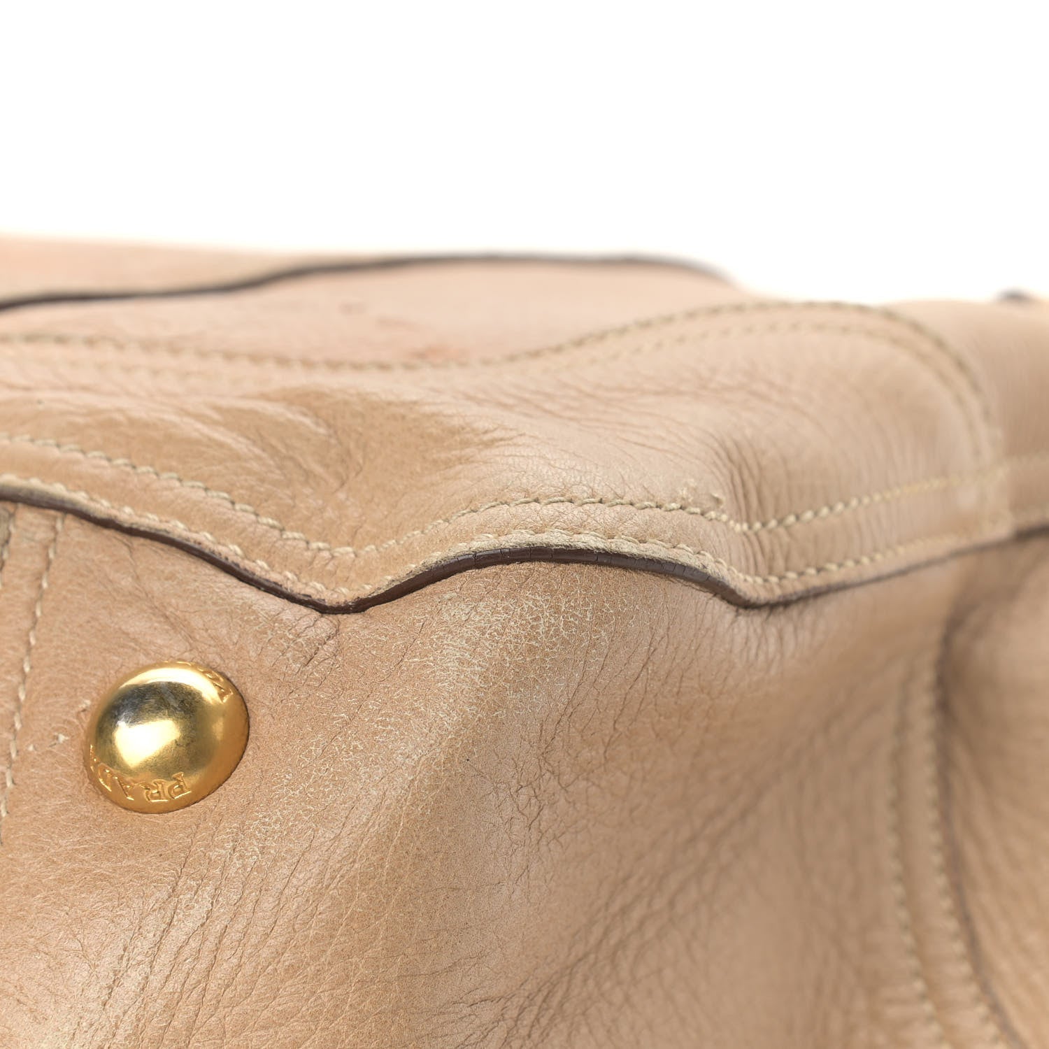 Prada Cervo Antik Shoulder Bag Naturale 5 of 26