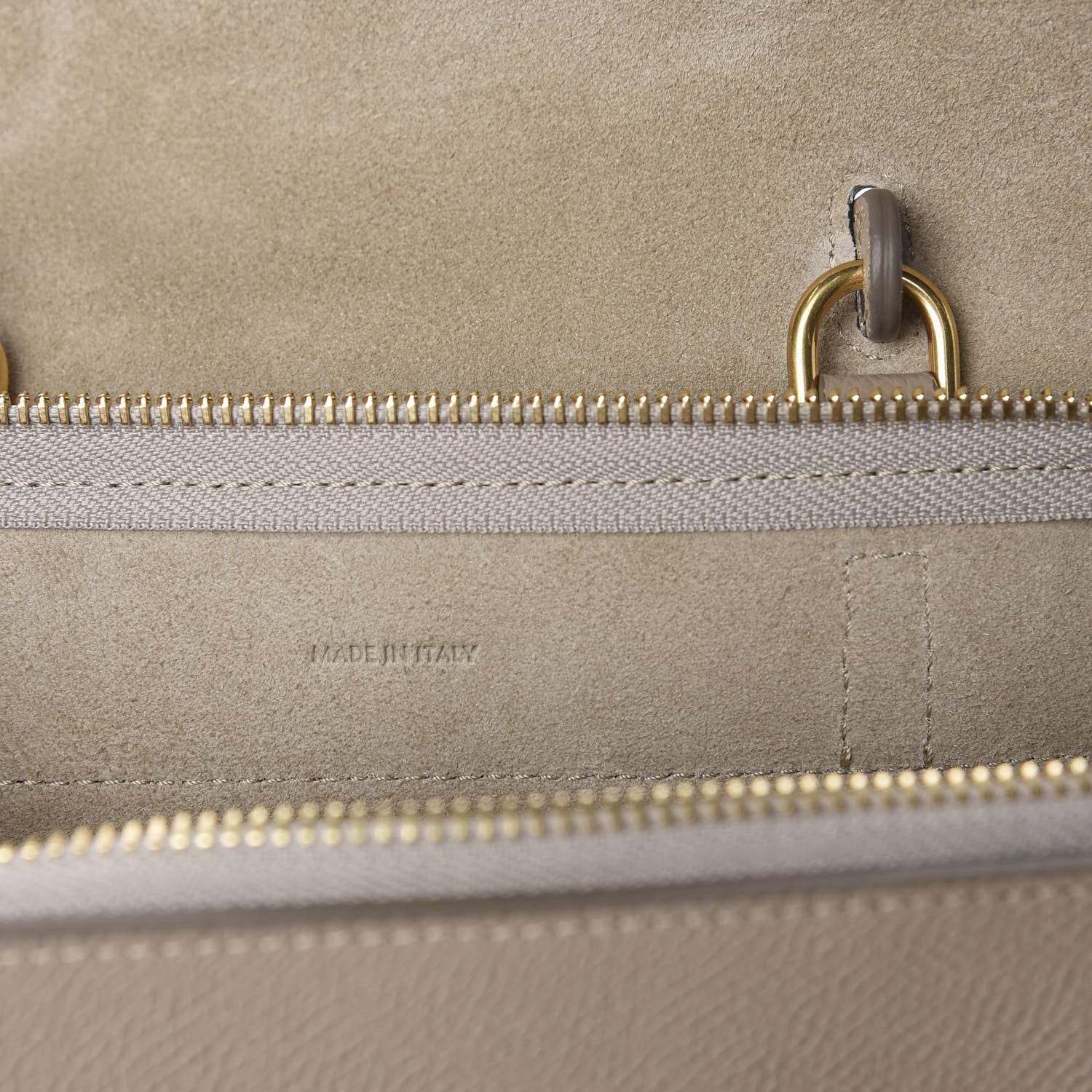 Celine Grained Calfskin Nano Belt Bag Light Taupe 8 of 12