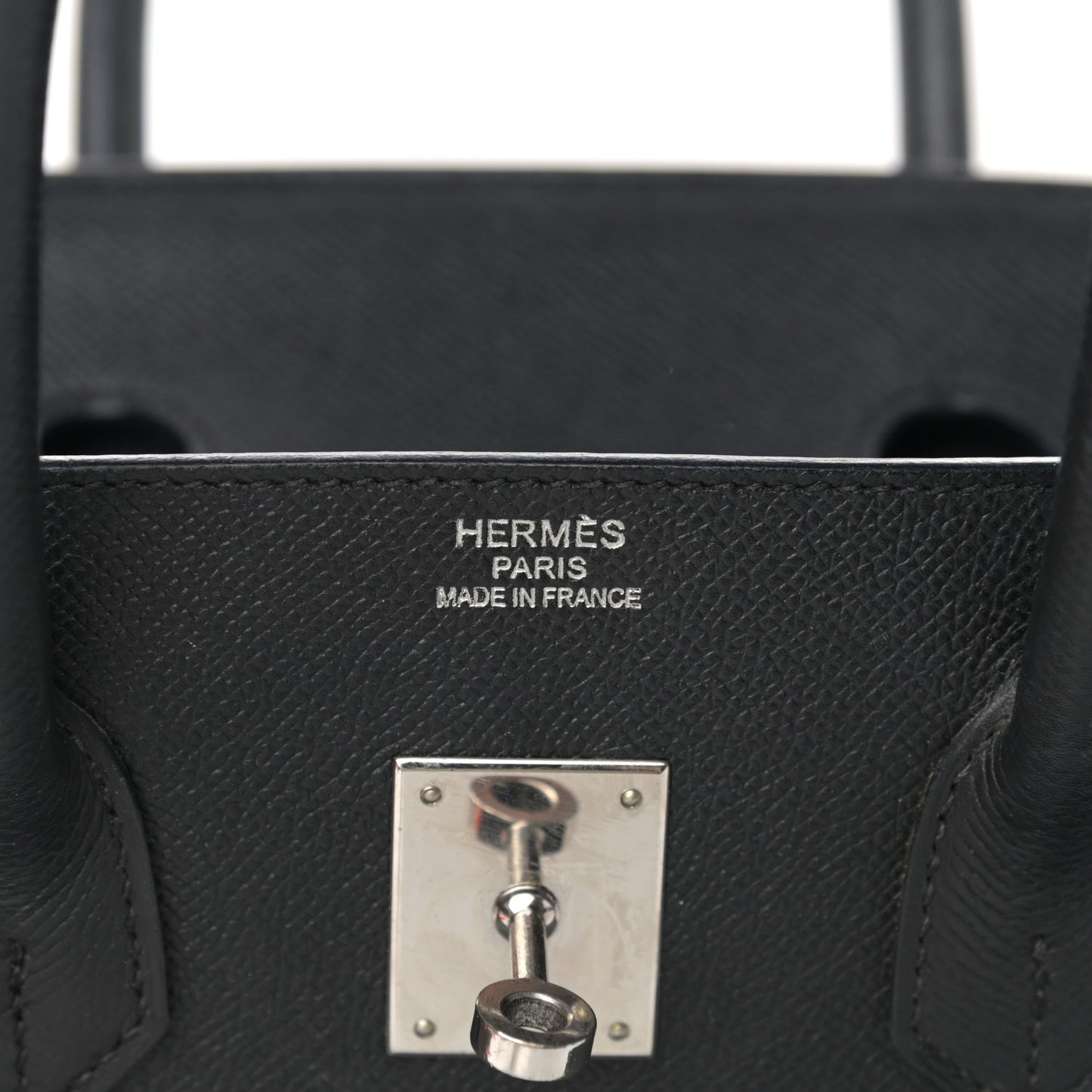 Epsom Birkin 35 Black