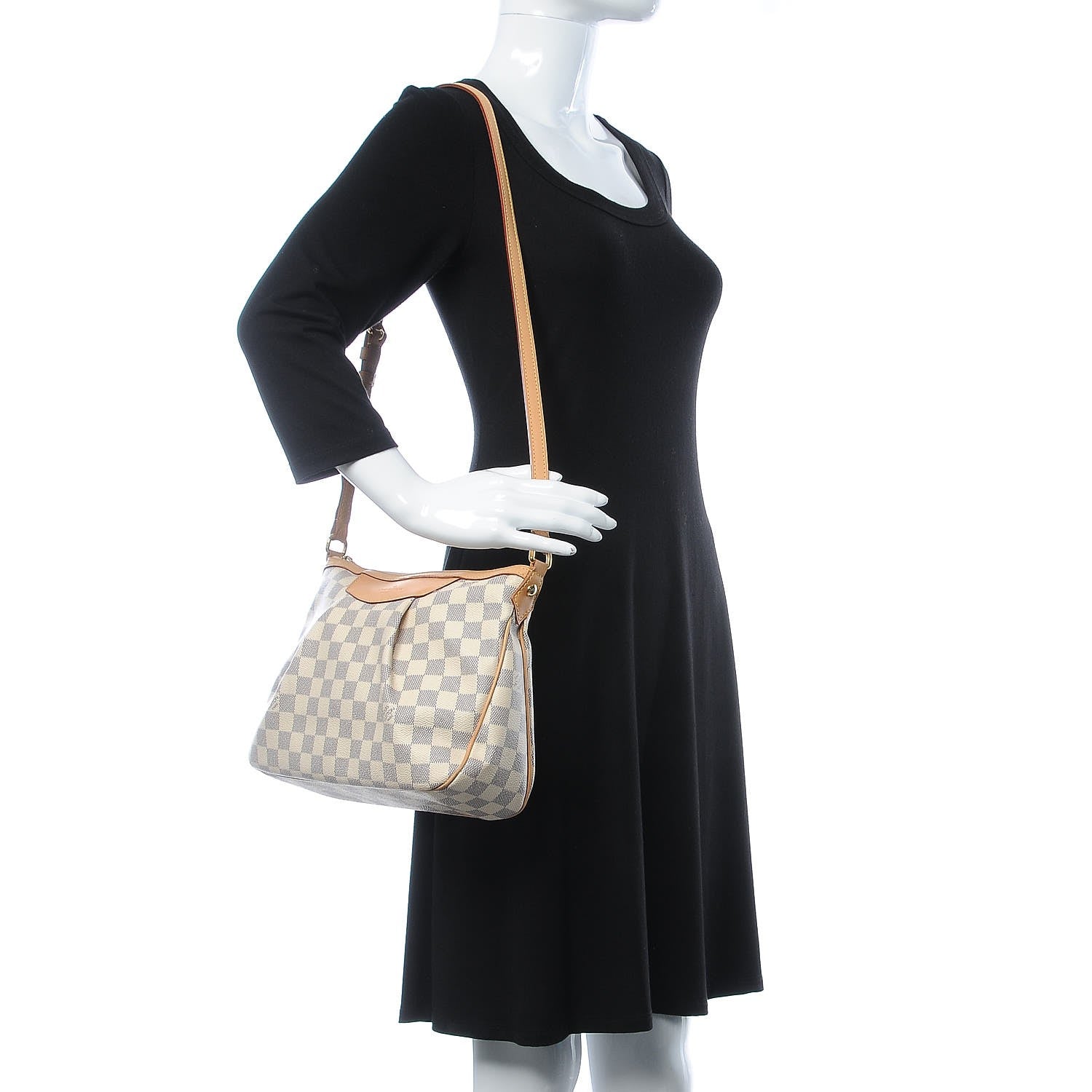 Louis Vuitton Damier Azur Siracusa PM 2 of 7