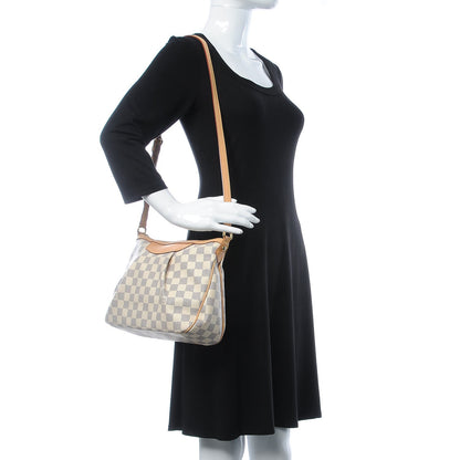 Louis Vuitton Damier Azur Siracusa PM 2 of 7