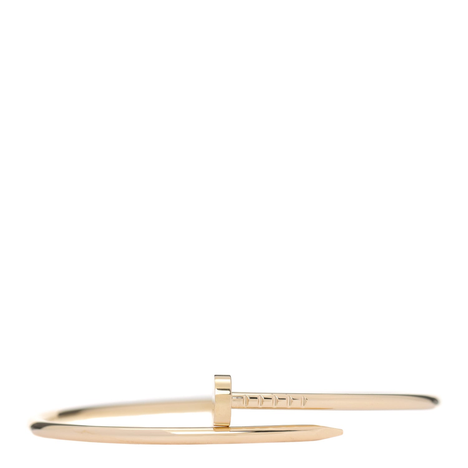 Cartier 18K Yellow Gold Small Juste Un Clou Bracelet 17 1 of 4