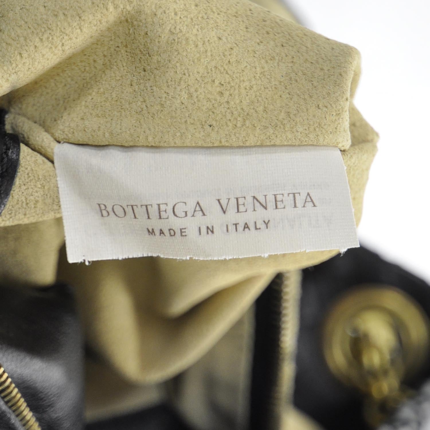 Bottega Veneta Nappa Intrecciato Shoulder Bag Nero Black 9 of 10
