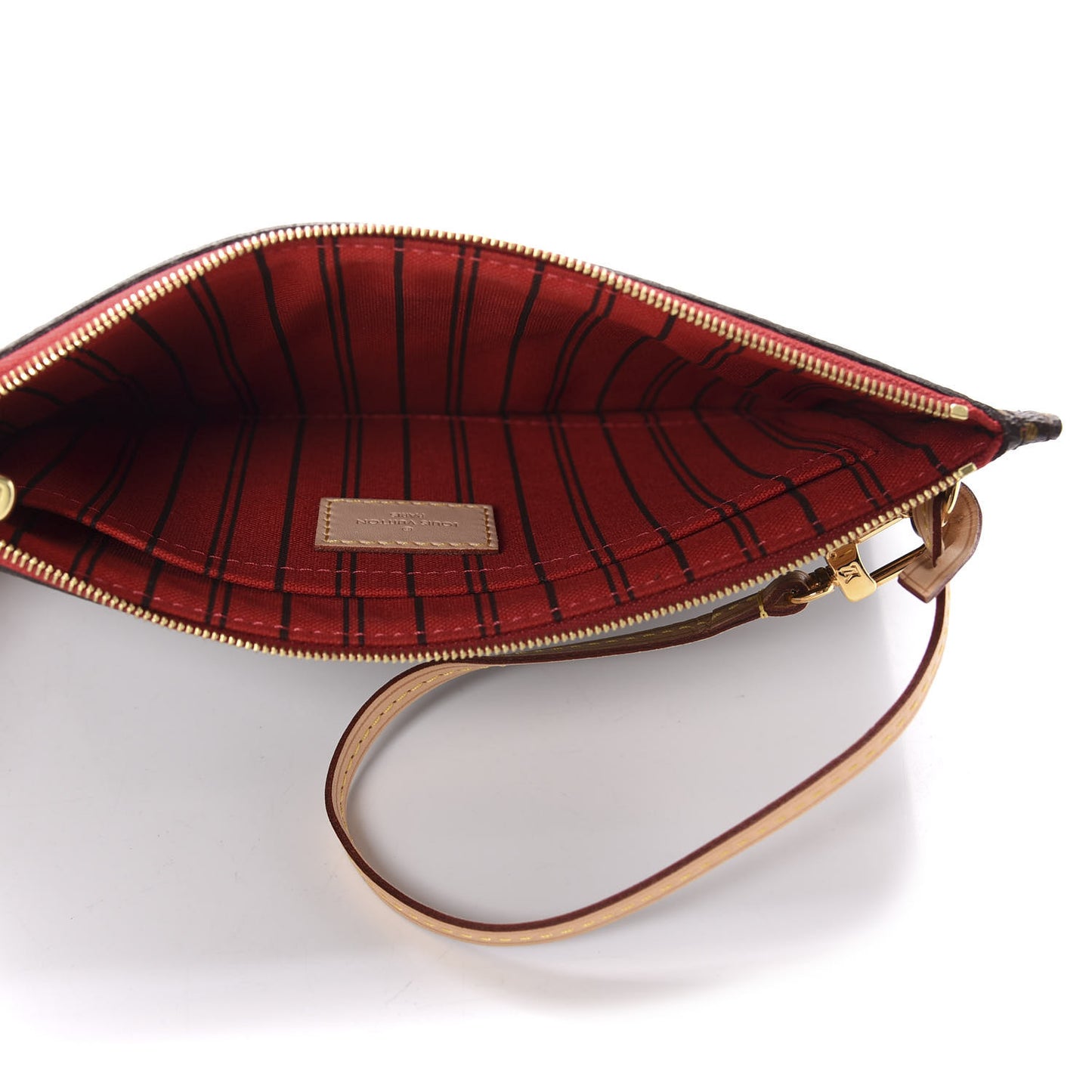Monogram Neverfull MM GM Pochette Cherry
