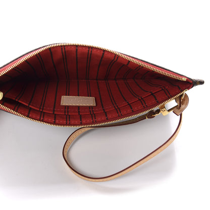 Louis Vuitton Monogram Neverfull MM GM Pochette Cherry 5 of 9