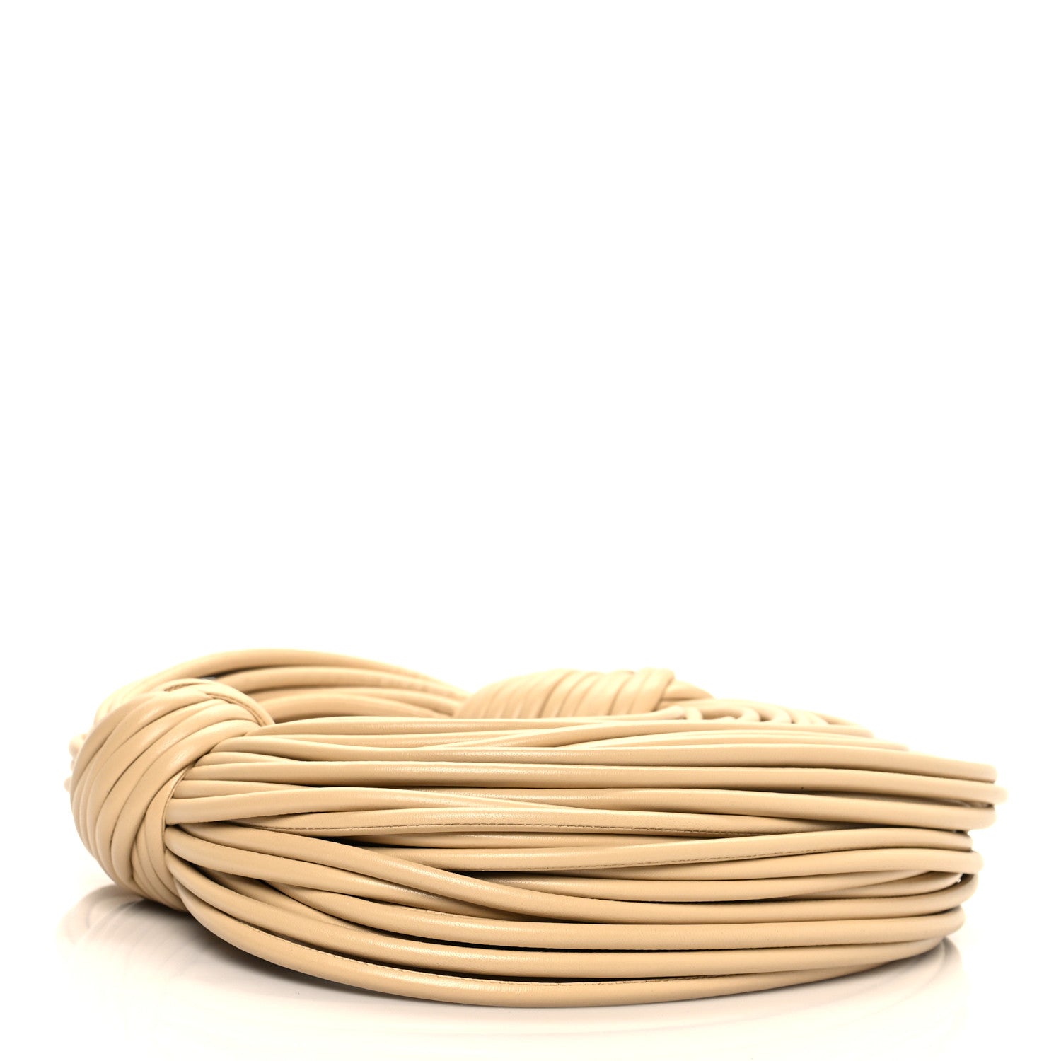 Bottega Veneta Nappa Mini Tubular Double Knot Porridge 4 of 9