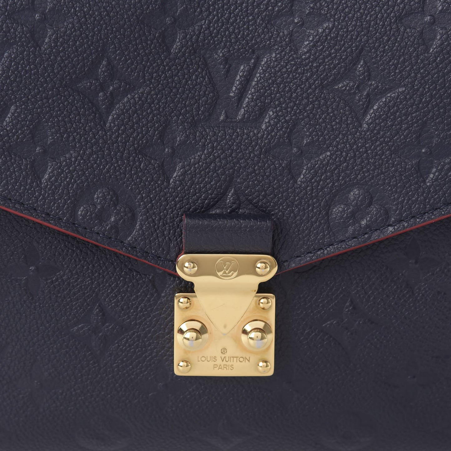 Empreinte Pochette Metis Marine Rouge