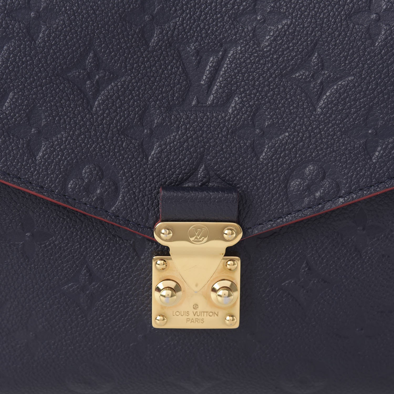 Louis Vuitton Empreinte Pochette Metis Marine Rouge 10 of 10