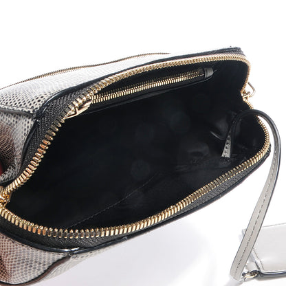 Alexander Wang Lizard Stamped Chastity Clutch Oyster 5 of 7