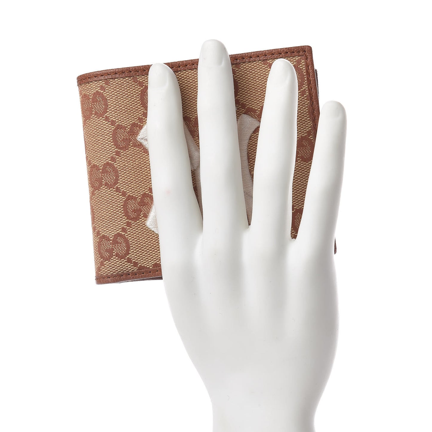 X MLB Monogram NY Yankees Bi-Fold Wallet Beige Ruggine Ivory