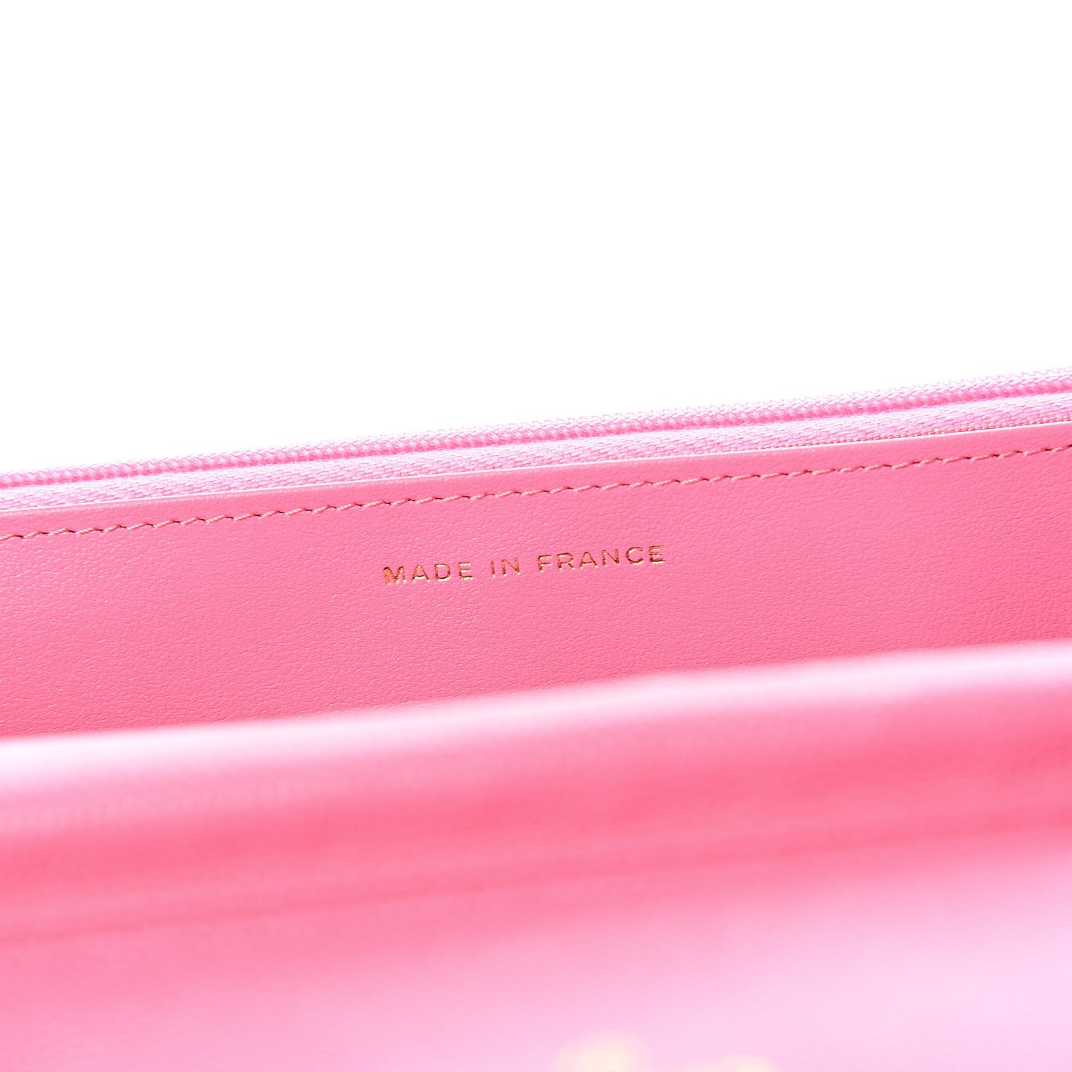 Chanel Caviar Quilted Wallet on Chain WOC Pink 6 of 11