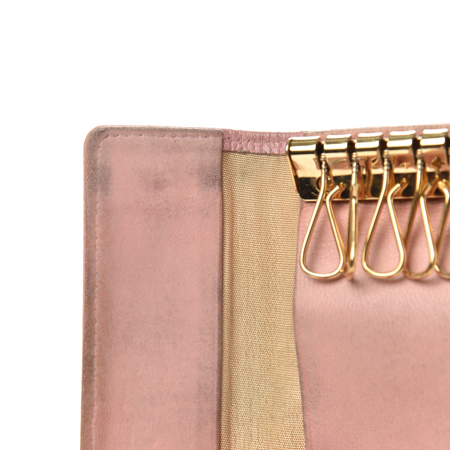 Chanel Caviar Timeless CC 6 Key Holder Case Pink 12 of 12