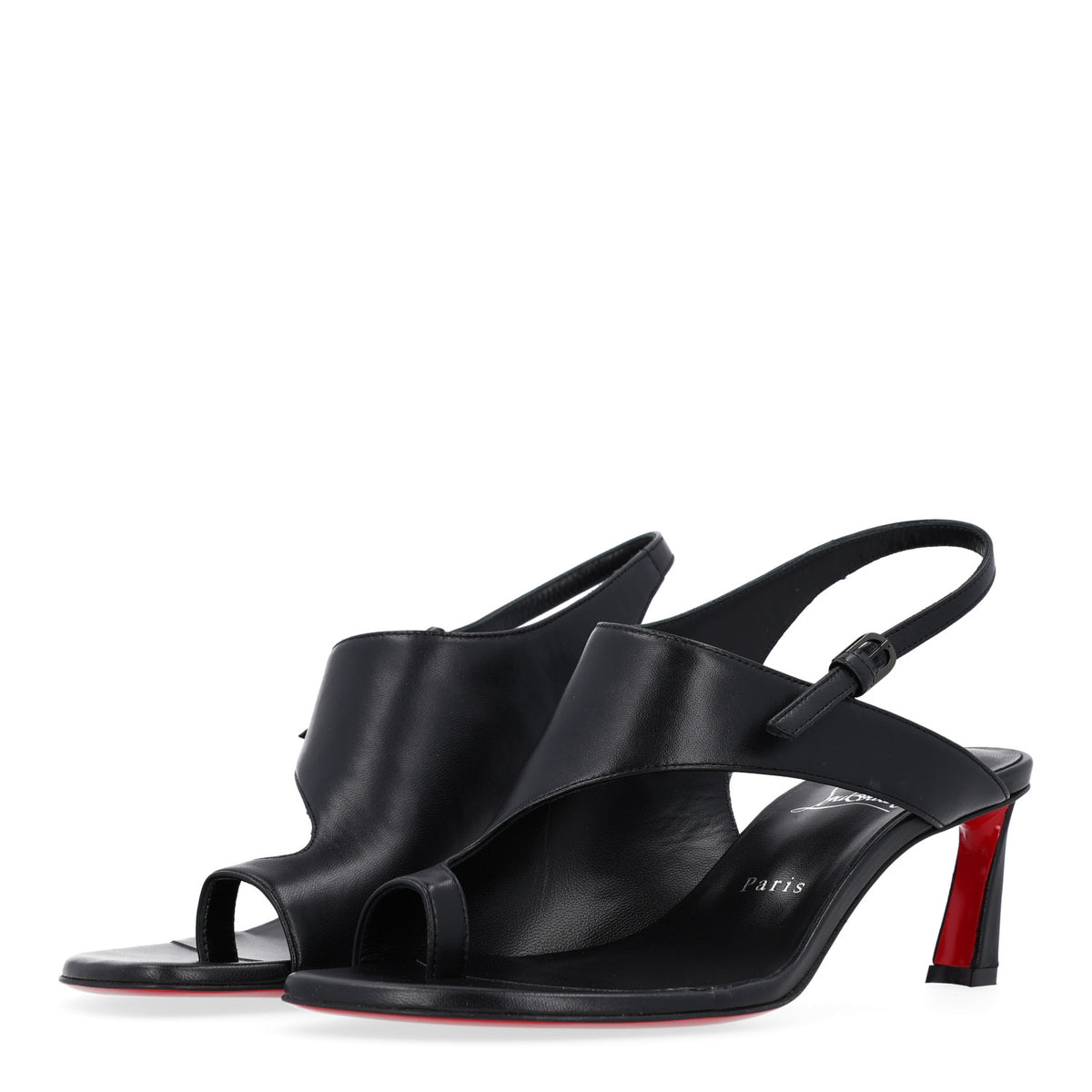 Christian Louboutin Nappa Viva Condora 55 Mule 40 Black 4 of 10