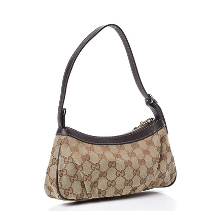 Gucci Monogram Lovely Heart Cosmetic Case Dark Brown 3 of 8