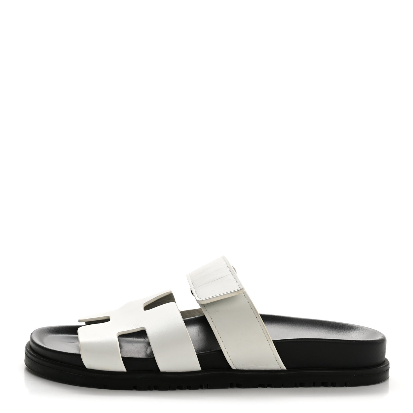 Calfskin Womens Chypre Sandals 37 White