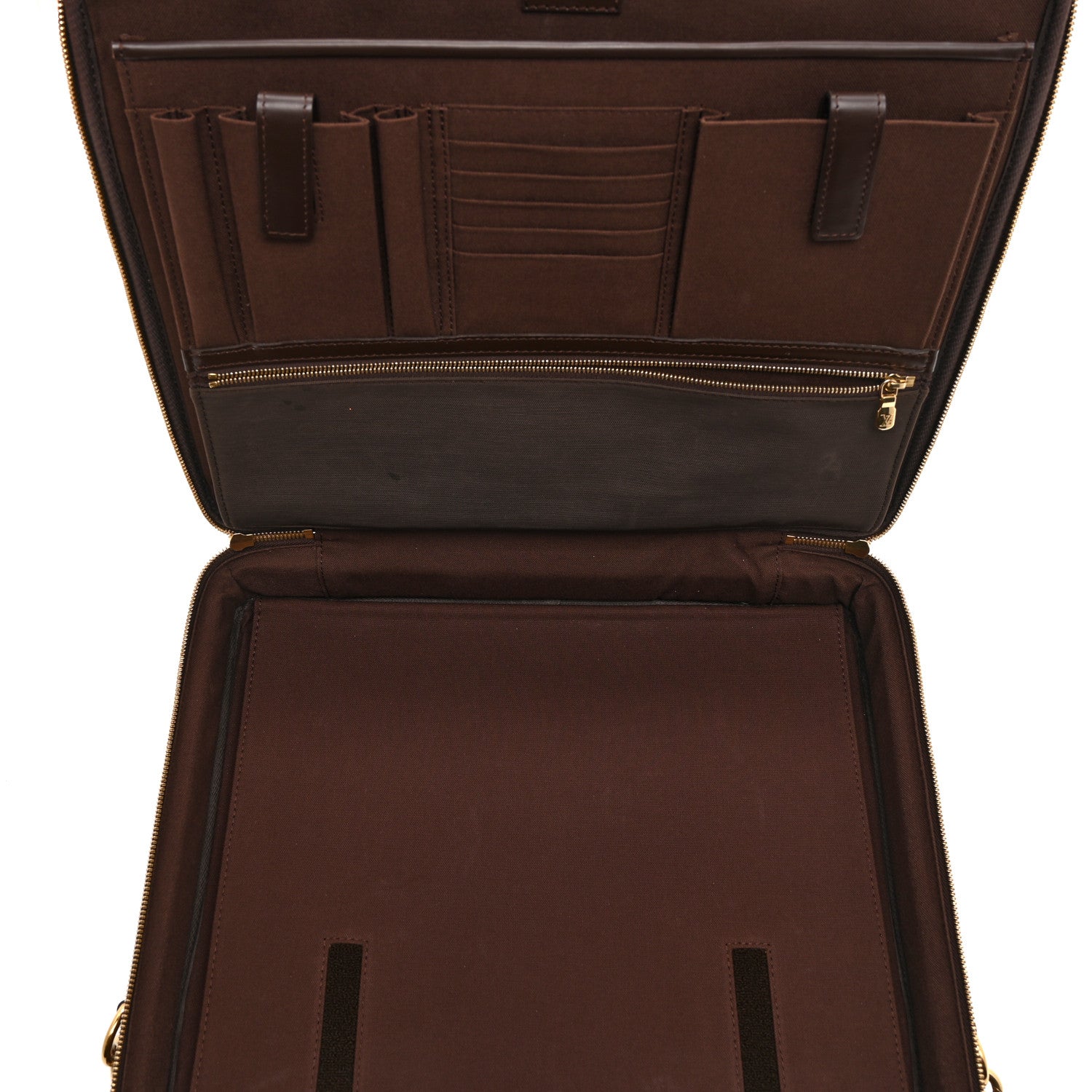 Louis Vuitton Damier Ebene Porte Ordinateur Sabana NM Computer Case 5 of 10