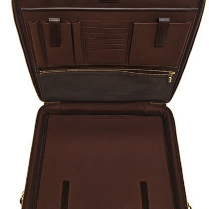 Louis Vuitton Damier Ebene Porte Ordinateur Sabana NM Computer Case 5 of 10