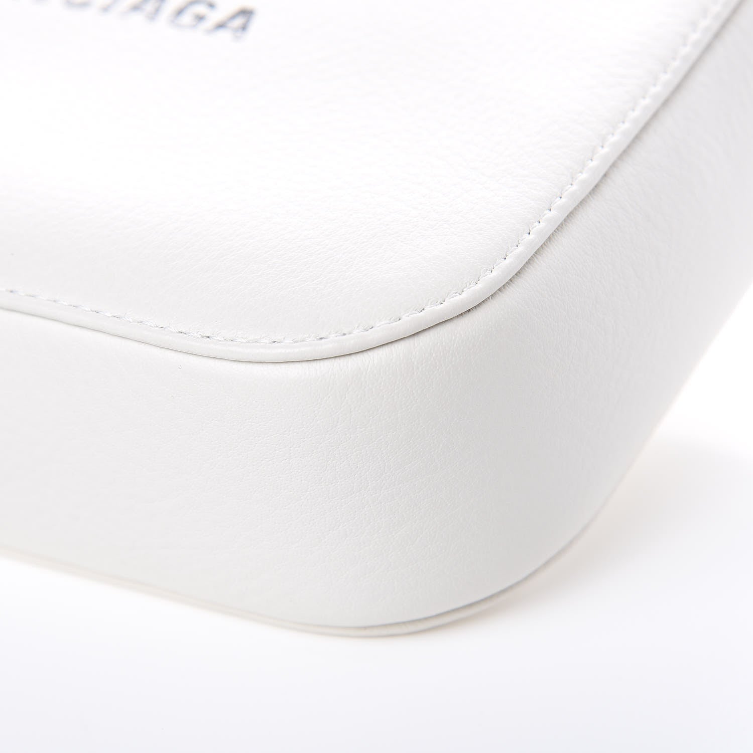 Balenciaga Calfskin Logo S Everyday Camera Bag White 9 of 9