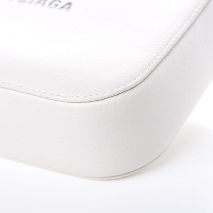 Balenciaga Calfskin Logo S Everyday Camera Bag White 9 of 9