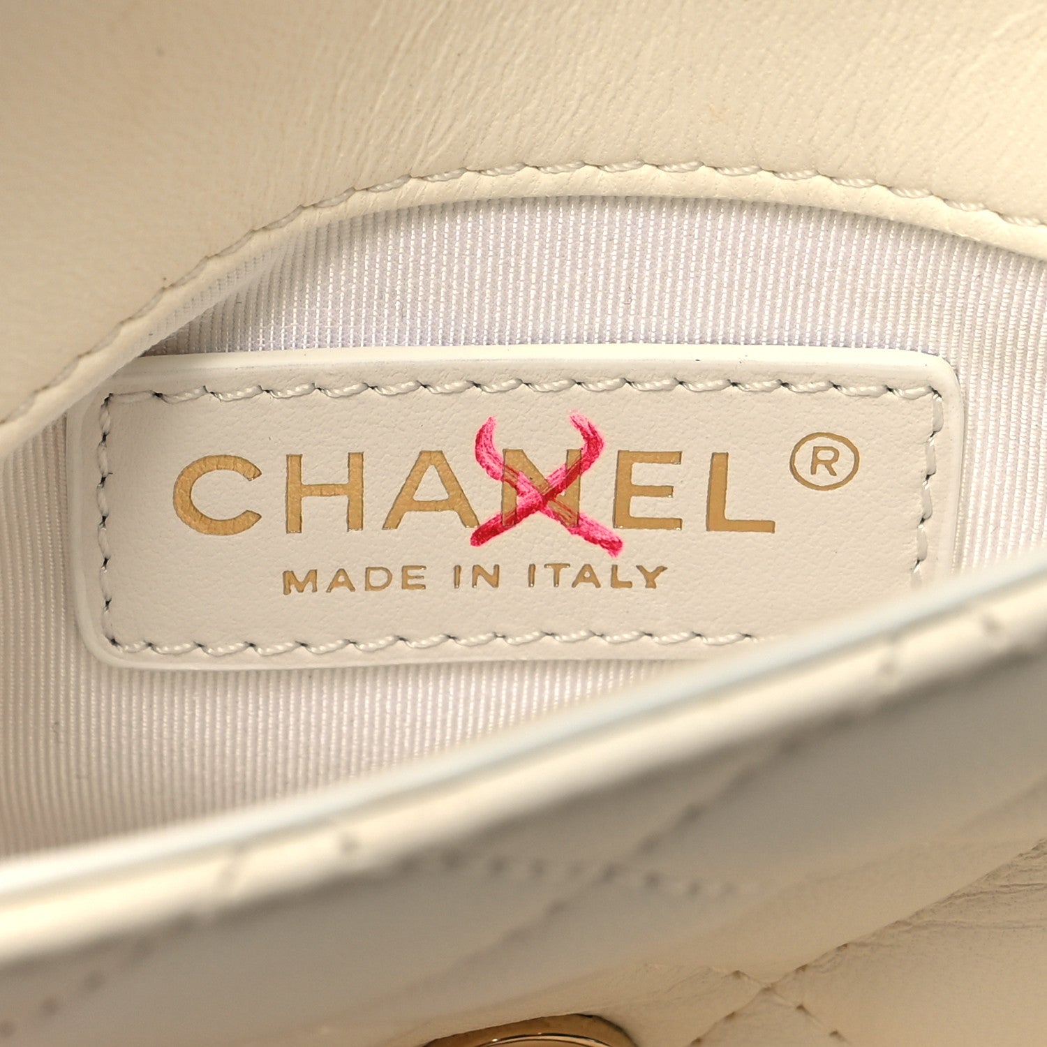 Chanel Lambskin Quilted Side Packs White 8 of 16