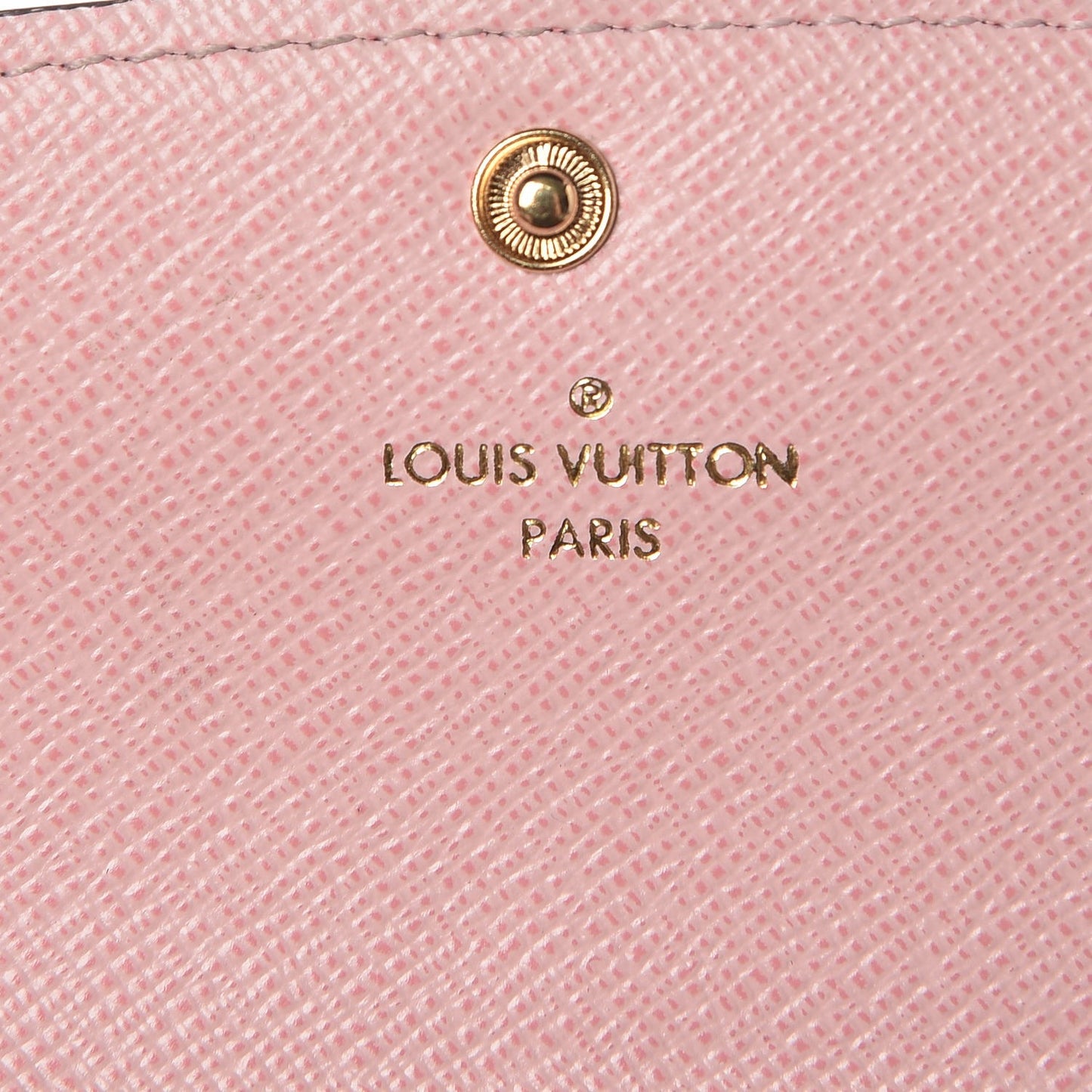 Monogram Emilie Wallet Rose Ballerine