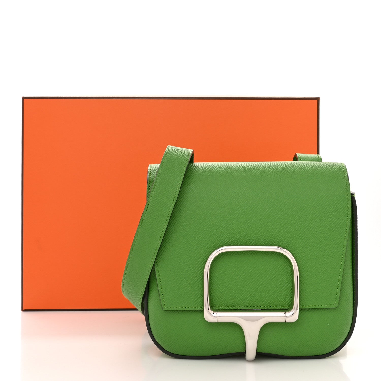 Hermes Epsom Mini Della Cavalleria Vert Yucca 12 of 12