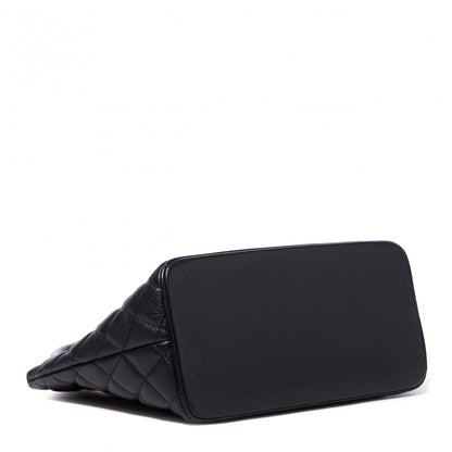 Chanel Caviar Quilted Medallion Tote Black 3 of 9