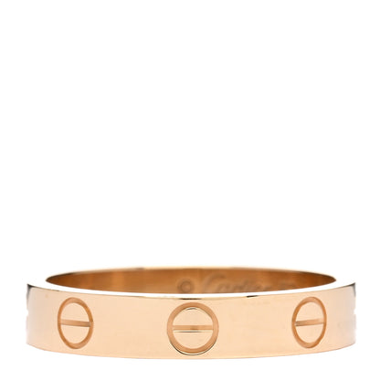 Cartier 18K Yellow Gold 3.5mm LOVE Wedding Band Ring 52 6 1 of 5