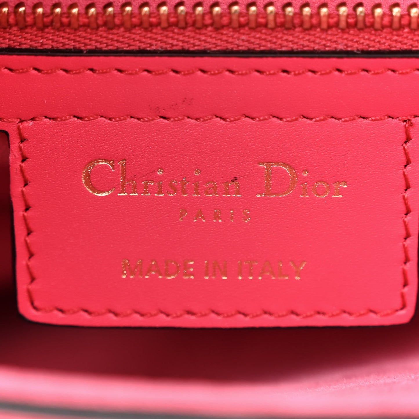 Smooth Calfskin Saddle Bag With Strap Fuchsia