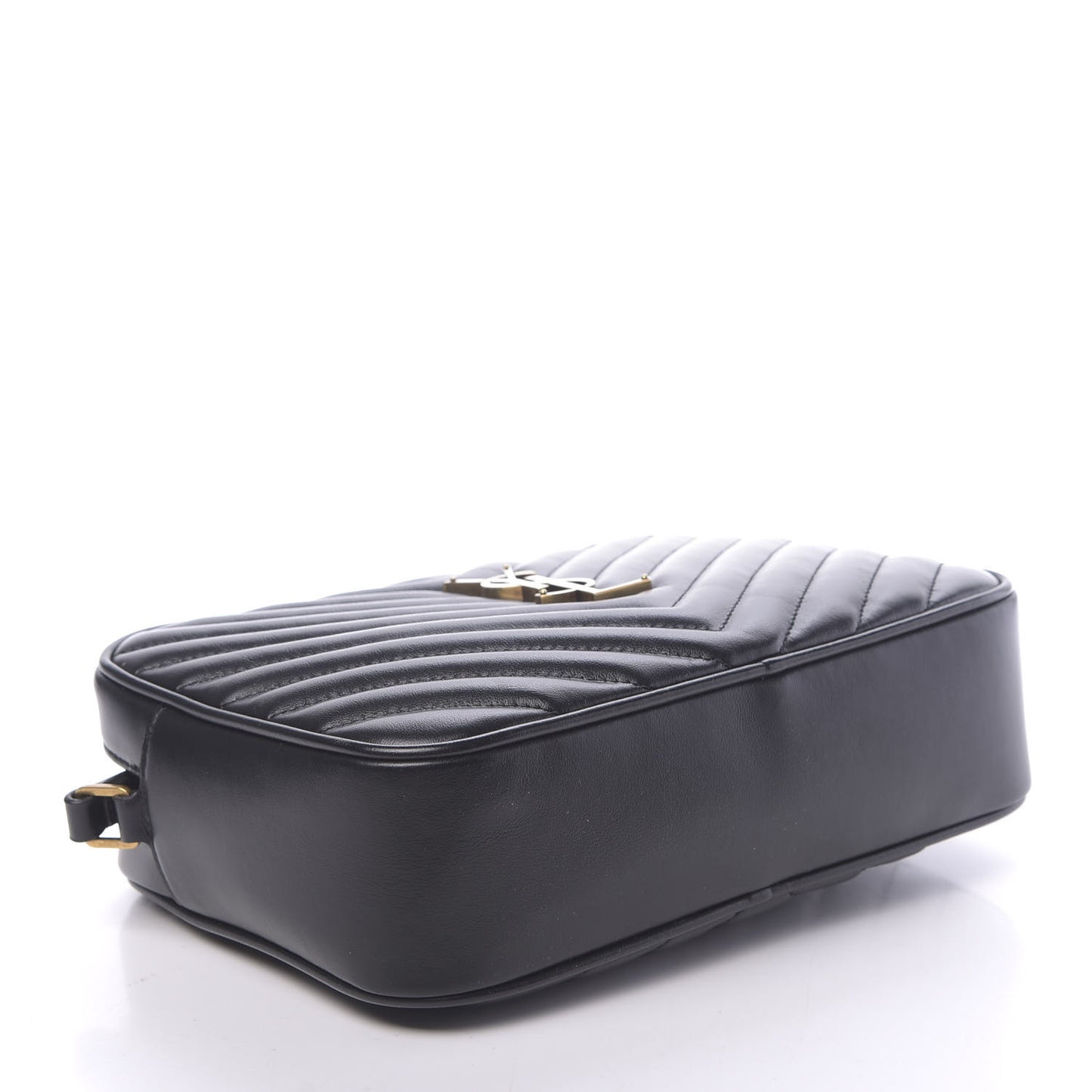 Calfskin Matelasse Monogram Lou Camera Bag Black