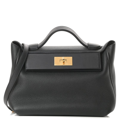Hermes Taurillon Maurice Swift 24/24 29 Black 1 of 11