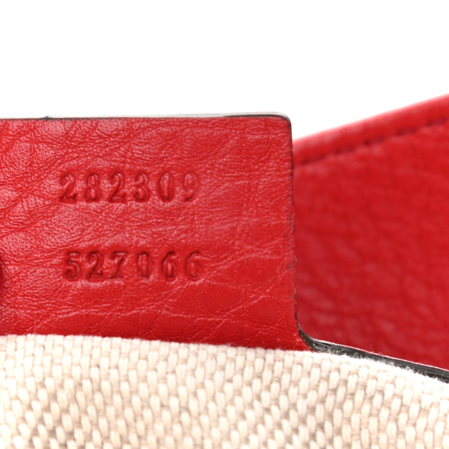 Pebbled Calfskin Medium Soho Shoulder Bag Red