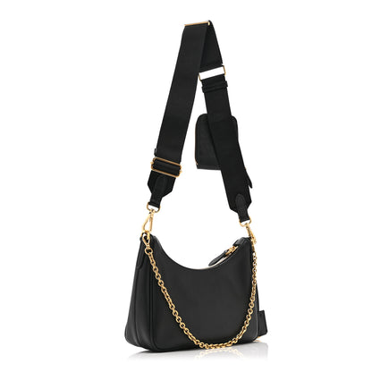 Prada Saffiano Lux Re-Edition 2005 Shoulder Bag Black 3 of 10