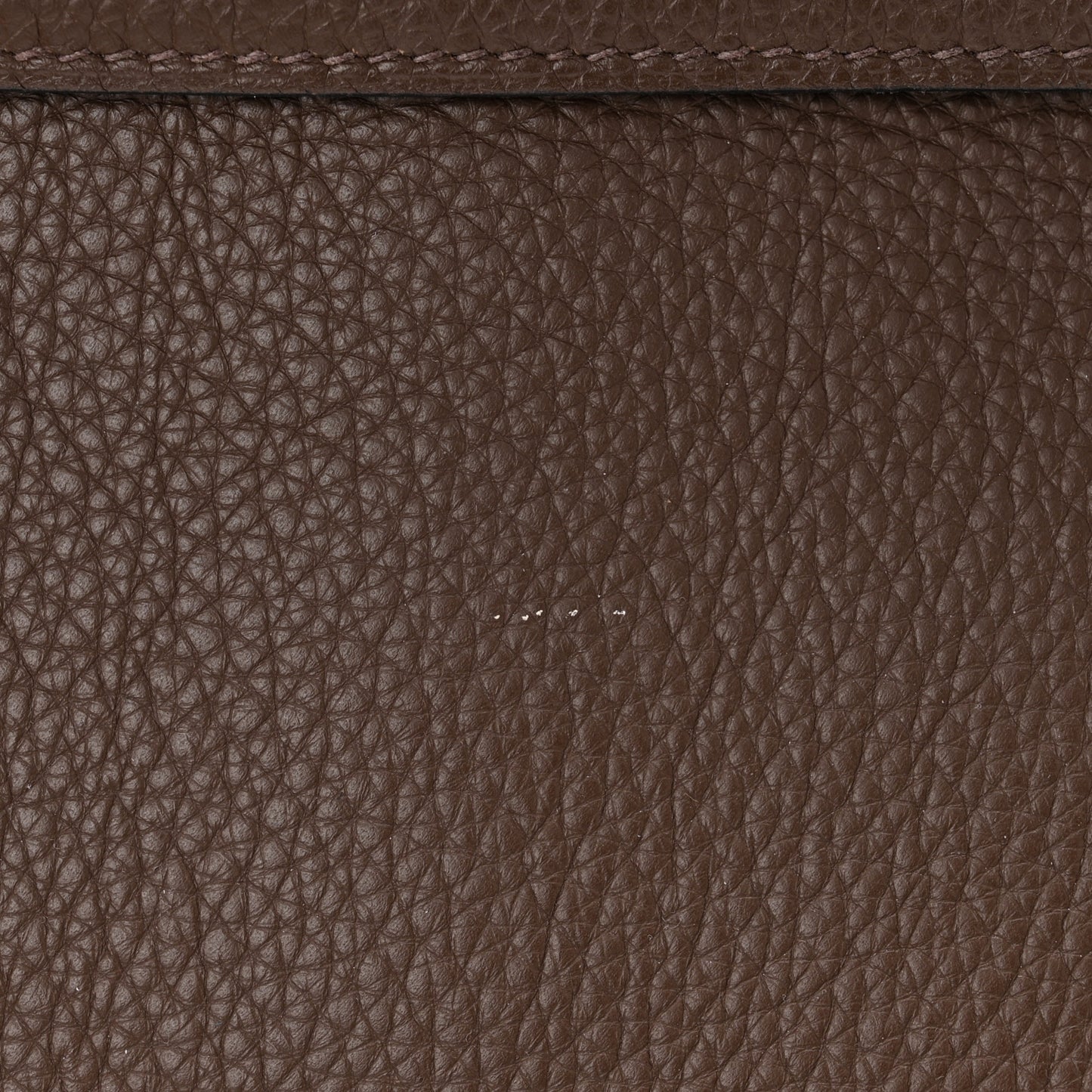 Taurillon Clemence Shoulder Kelly 40 Cafe