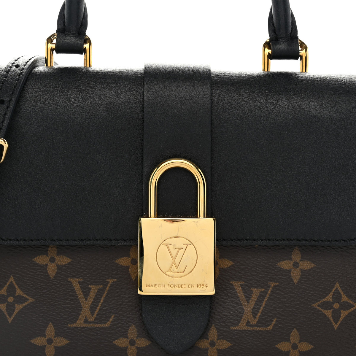 Louis Vuitton Monogram Locky BB Black 2 of 11