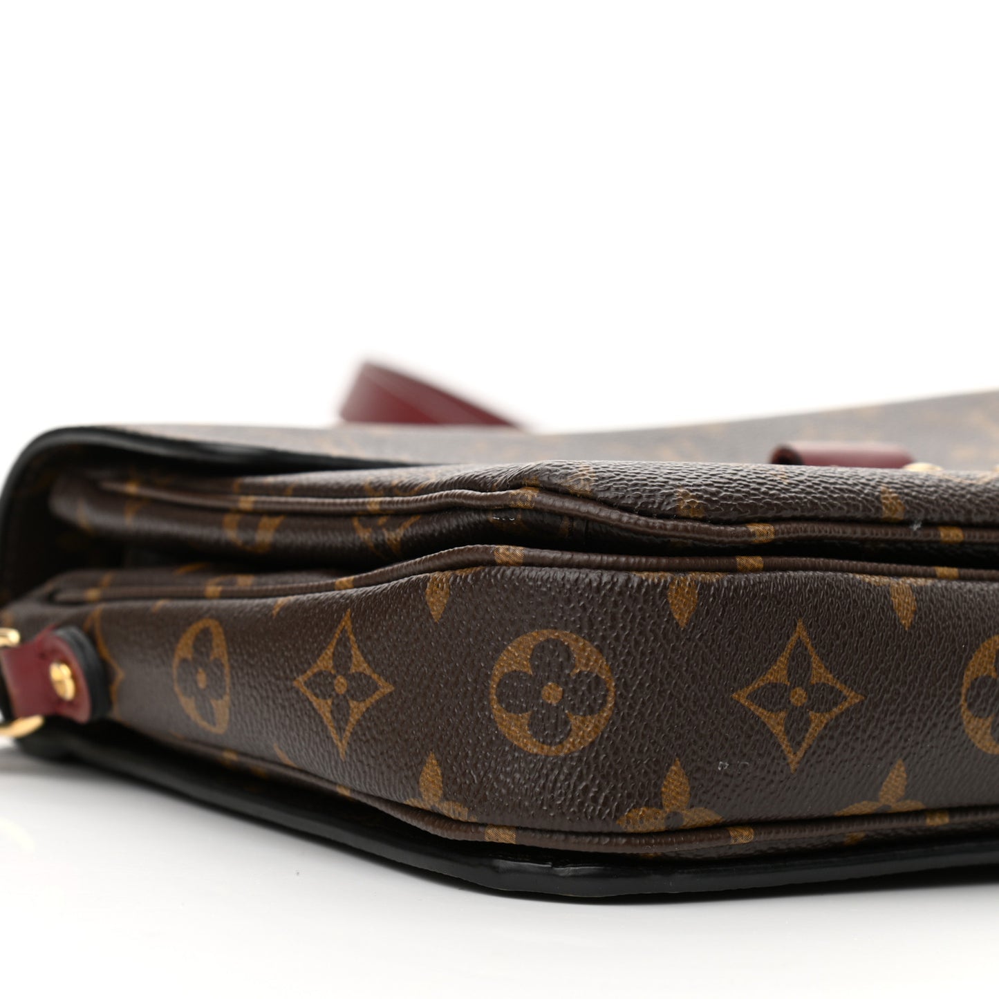 Monogram Braided Pochette Metis Safran