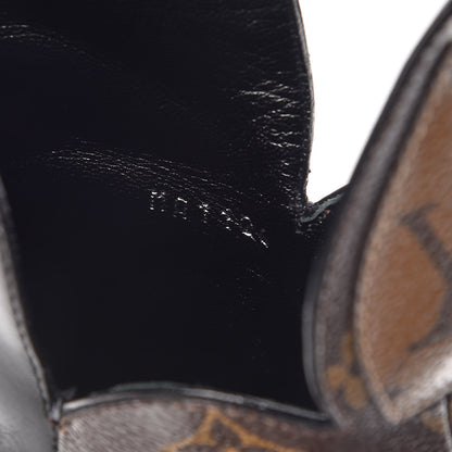Louis Vuitton Calfskin Monogram Rodeo Queen Ankle Boots 36.5 Black 12 of 18