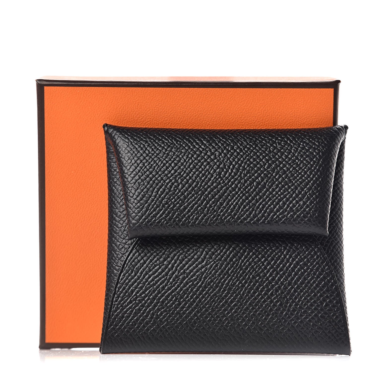 Hermes Epsom Bastia Coin Purse Black 7 of 7