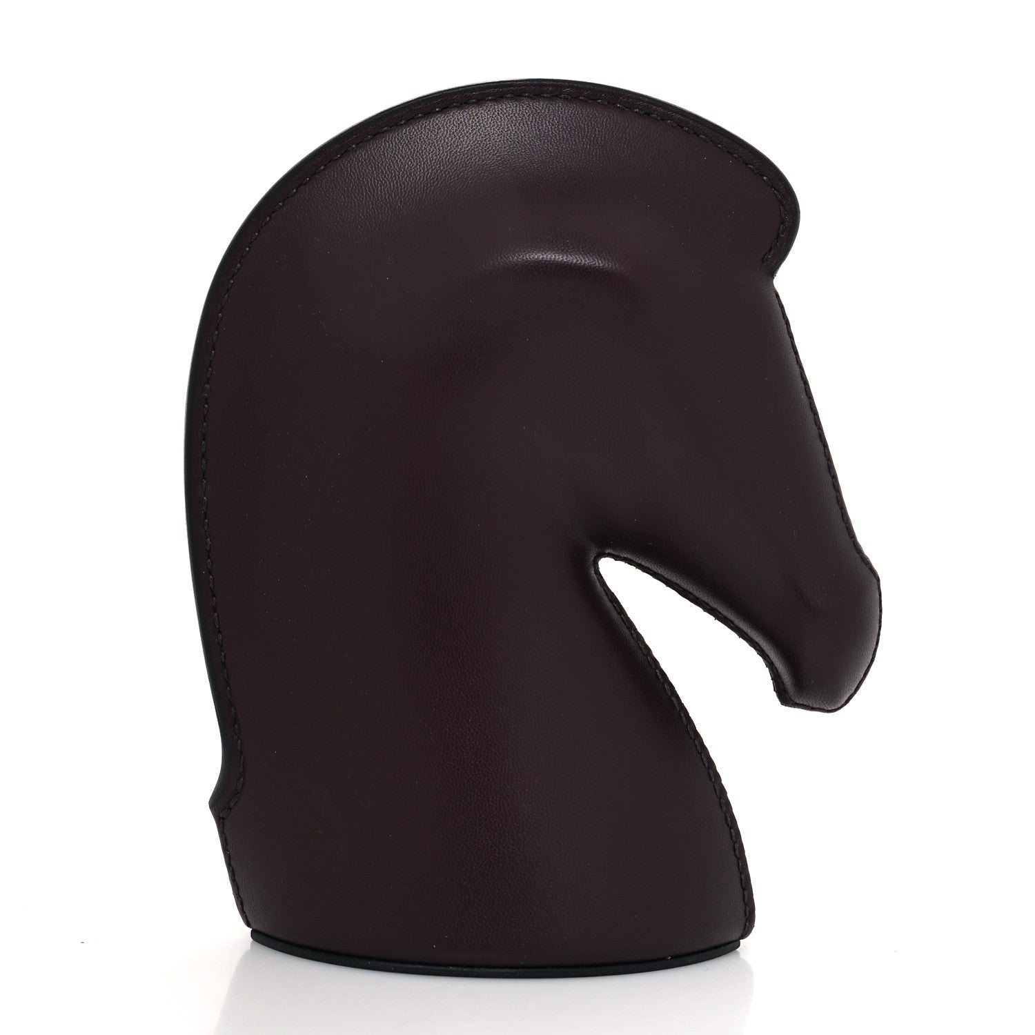 Hermes Milo Lambskin Samarcande Paperweight Rouge Sellier 3 of 6