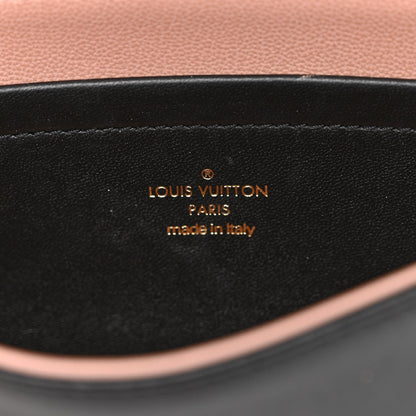 Louis Vuitton Lambskin Embossed Monogram Pochette Coussin Black 7 of 15