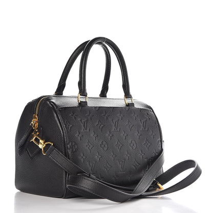 Louis Vuitton Empreinte Speedy Bandouliere 25 NM Black 3 of 12
