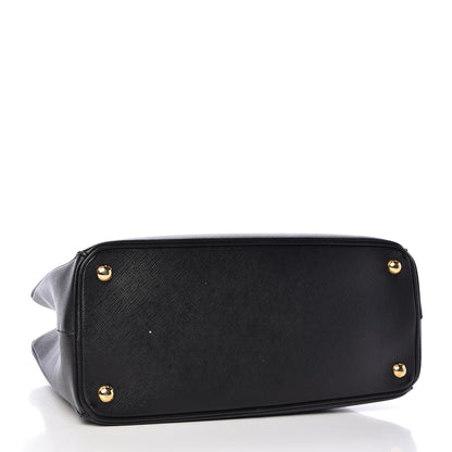 Prada Saffiano Lux Small Tote Nero Black 4 of 10